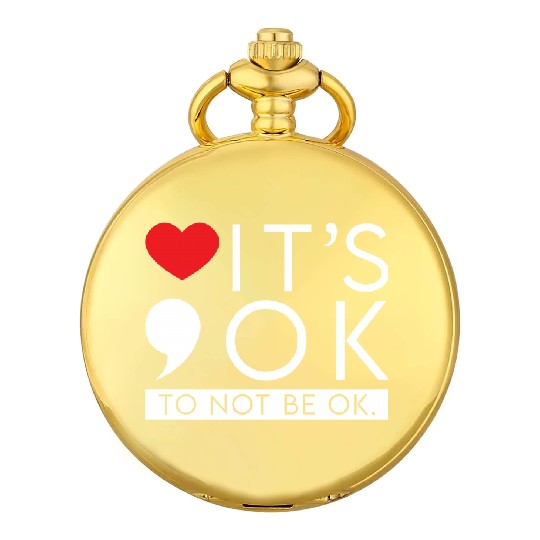 Discover Green Ribbon Warrior & Supporters - Mental Health Awareness Pocket Watches