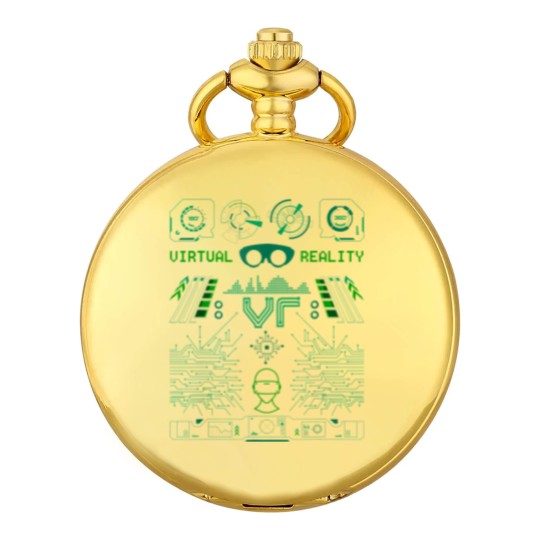 Discover Virtual Reality VR Retro Gamers Pocket Watches