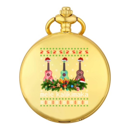 Discover Mele Kalikimaka Ukulele Guitar  Pocket Watches