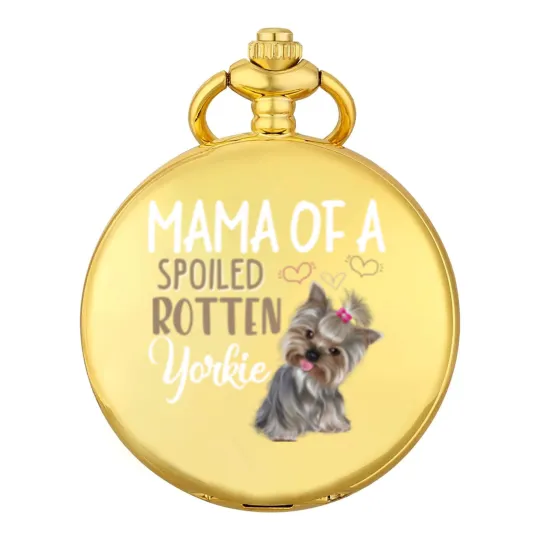 Discover Yorkie Dog Pocket Watches - Yorkie Mom, Dog Lover Gift Pocket Watches