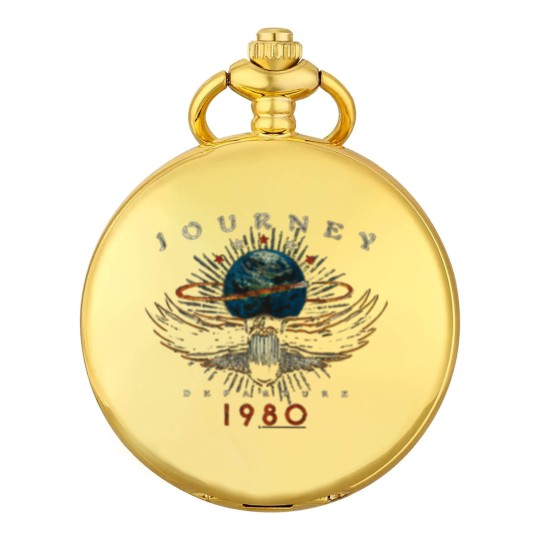 Discover American Classics Journey 1980 Black Womens Distressed Pocket Watches Pocket Watches