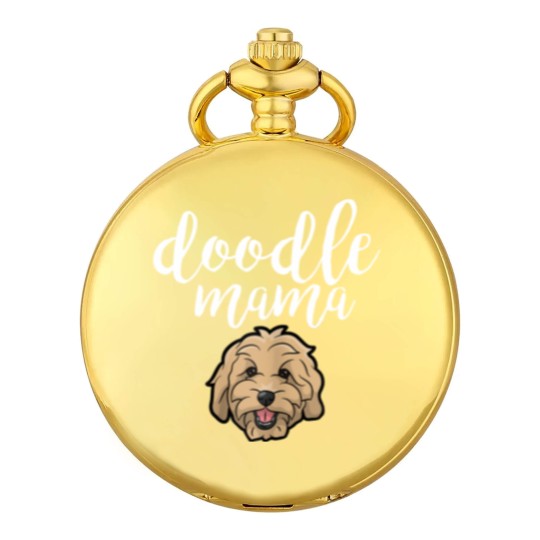 Discover Goldendoodle Mama Doodle Mom Cute Goldendoodle Gift Pocket Watches