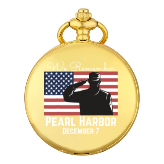 Discover We Remember Pearl Harbor Pocket Watches