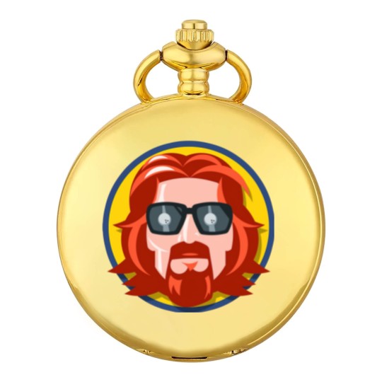 Discover The Big Lebowski The Dude Bowling Abider Unisex Pocket Watches