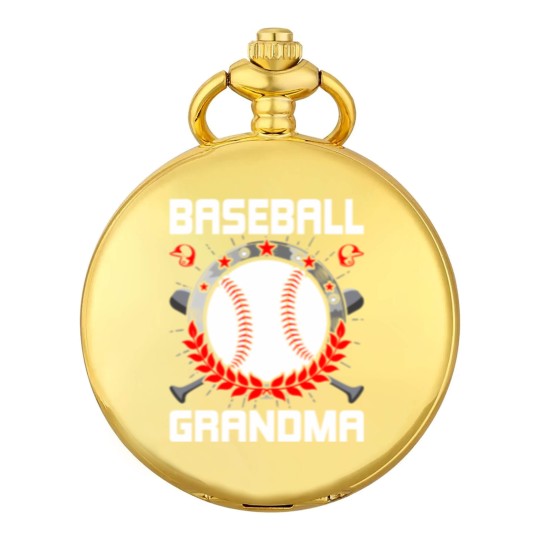 Discover Baseball Grandma Baseball Lover Pocket Watches
