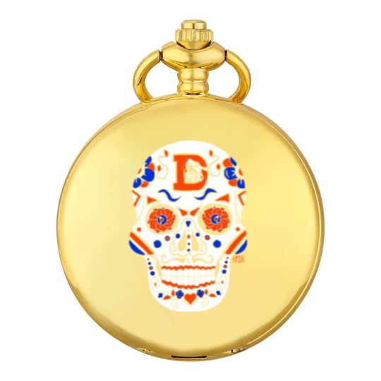 Discover America's Finest Apparel Denver Sugar Skull - Men's Pocket Watches