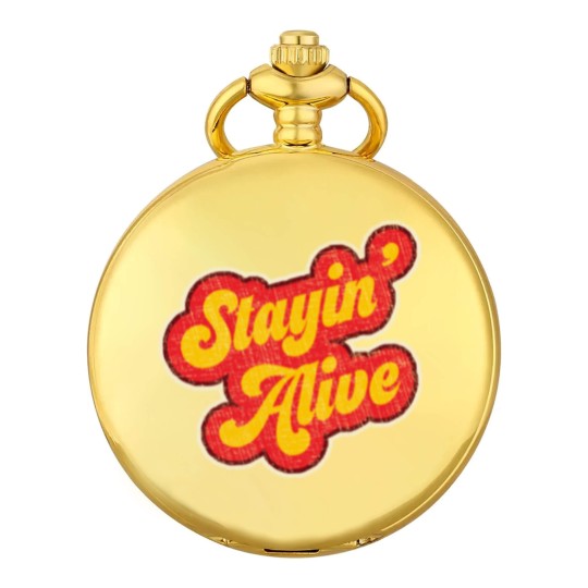 Discover Stayin'  Alive Pocket Watches