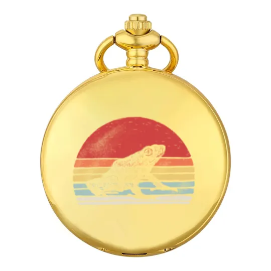 Discover Vintage Retro Poison Dart Frog Pocket Watches