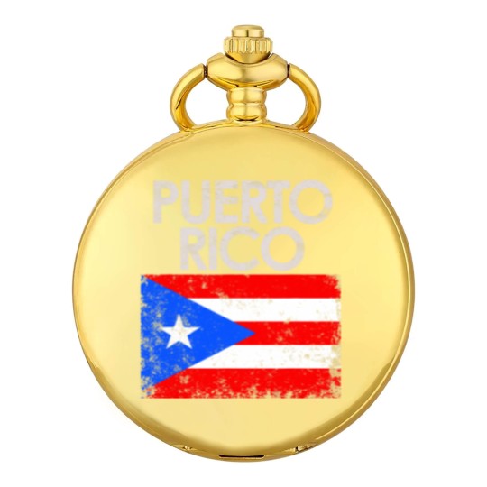 Discover Vintage Puerto Rico Rican Flag Pocket Watches