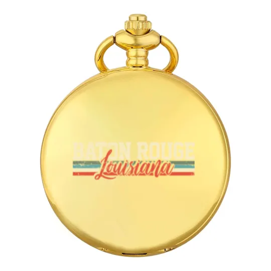 Discover Baton Rouge Louisiana Vintage Gift Pocket Watches