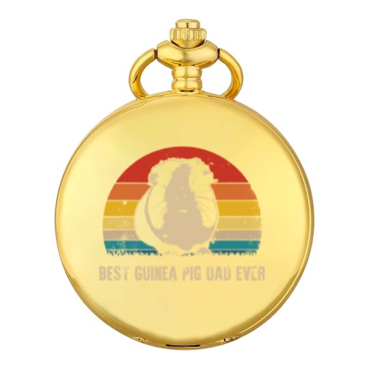 Discover Best Guinea Pig Dad Ever Pocket Watches Pig Daddy Pocket Watches