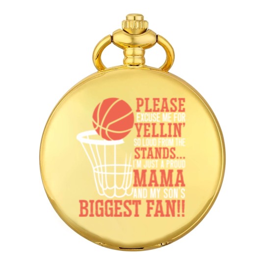 Discover Basketball Mama Player Hoop Junkie Mothers Day Mom Pocket Watches
