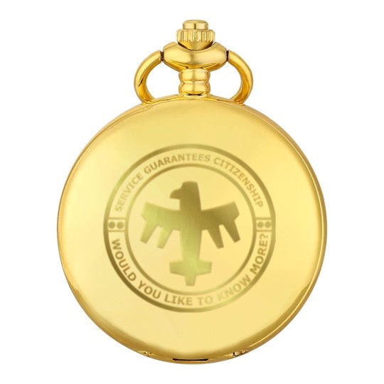 Discover Service Guarantees Citizenship. - Starship Troopers - Pocket Watches