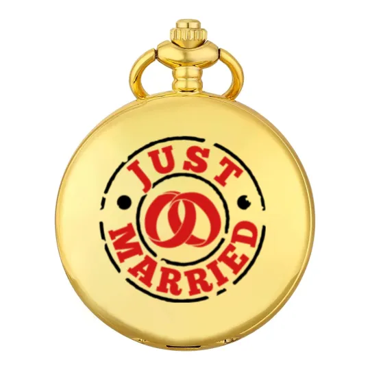 Discover Just Married Pocket Watches