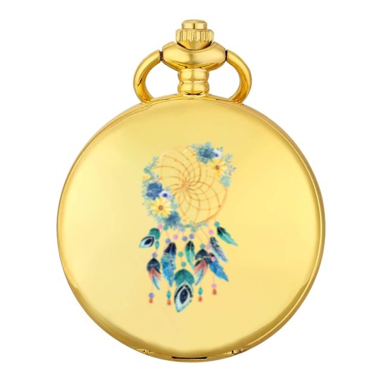 Discover Hippie Dream Catcher Boho Dreamcatche Pocket Watches