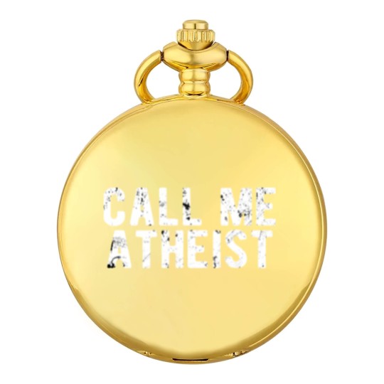 Discover ATHEIST/anti religion : Call me Atheist Pocket Watches