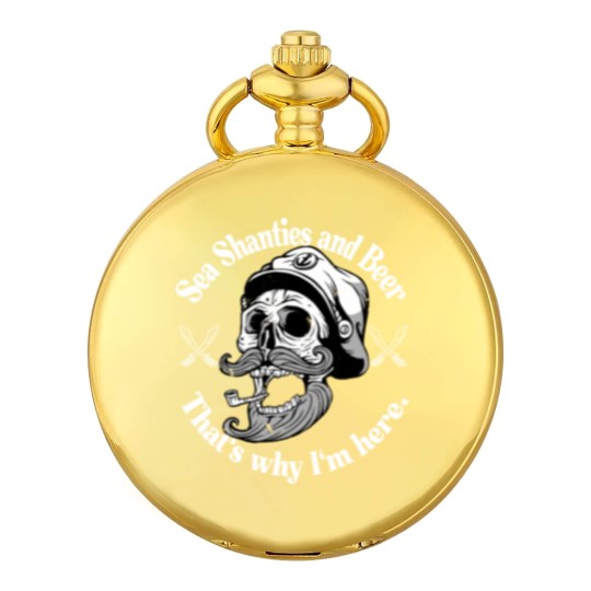 Discover Sea Shanties and Beer Sailors Pirate Pocket Watches Pocket Watches