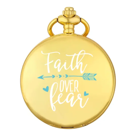 Discover Faith Over Fear - Faith Over Fear Apparel Pocket Watches