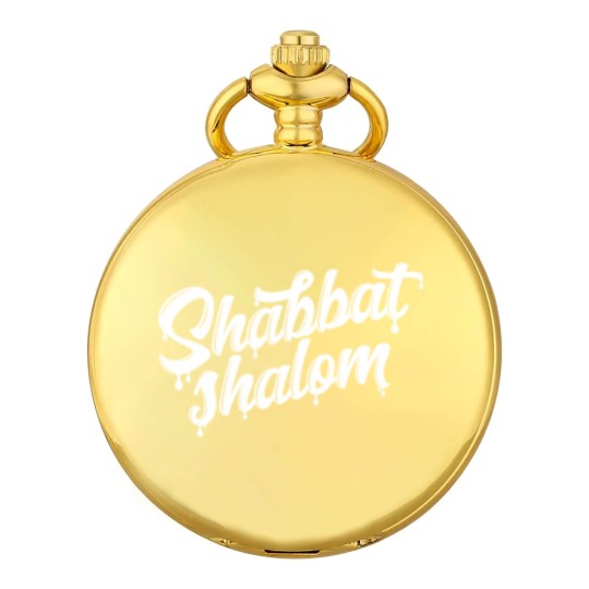Discover Shabbat Shalom Drip - Sabbath - Pocket Watches
