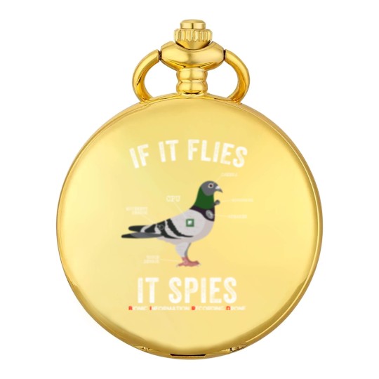 Discover If It Flies It Spies Birds Are Not Real Funny Drone Conspiracy Theory - Birds Arent Real - Pocket Watches