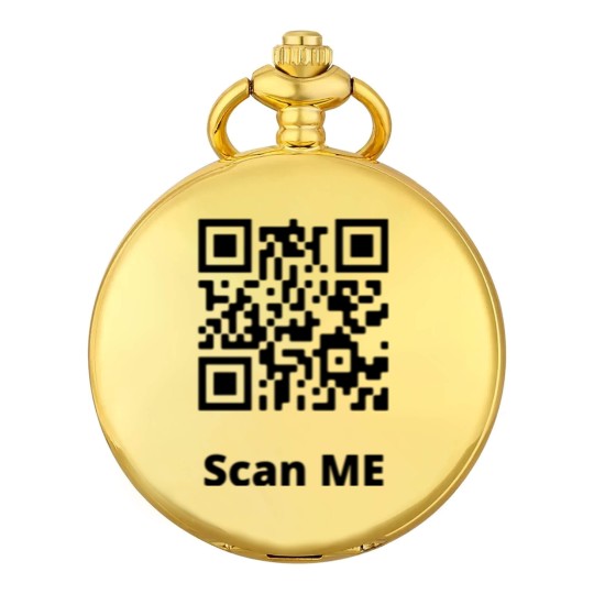 Discover Rick Roll QR Code Pocket Watches