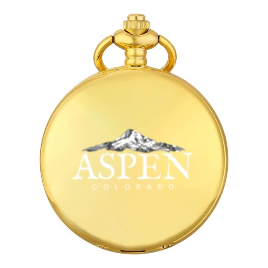 Discover Aspen Co Pocket Watches Colorado Mountain Town Pocket Watches