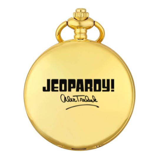 Discover Jeopardy Alex Trebek Signature - Black - Alex Trebek - Pocket Watches
