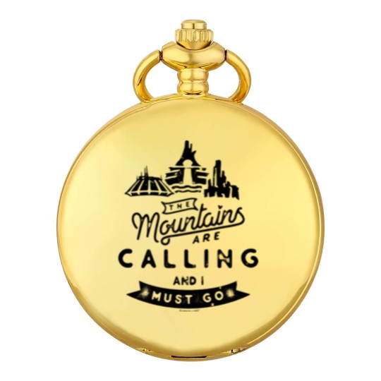 Discover The Mountains are Calling and I Must Go Pocket Watches