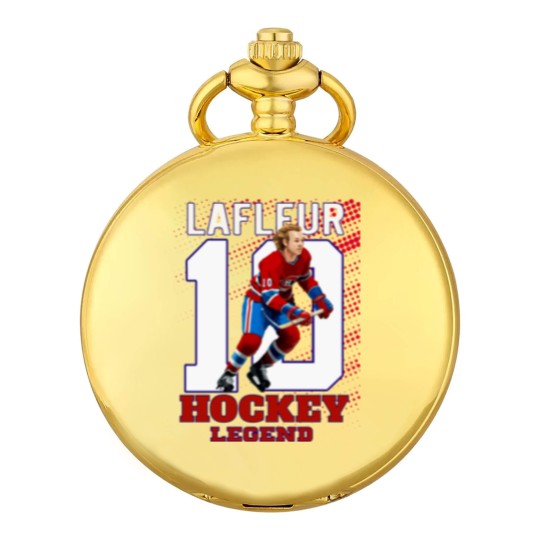 Discover Guy Lafleur 10 Canadian Hockey Legend Classic Pocket Watches