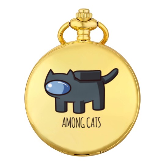 Discover Among Us black cat - Among Us - Pocket Watches