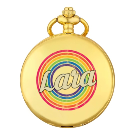 Discover Lara - Retro Rainbow Faded-Style - Lara - Pocket Watches