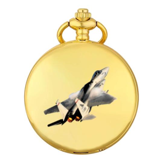 Discover F-15C Eagle afterburner no background - F 15 Eagle - Pocket Watches