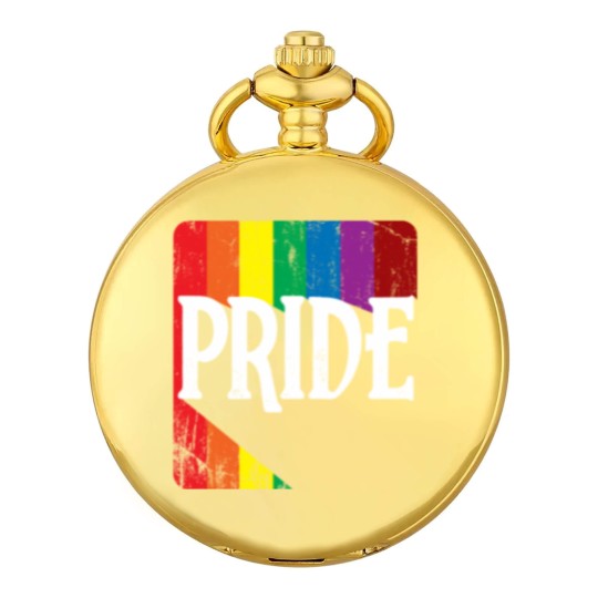 Discover LGBT Pride Rainbow Cool Statement Gift Pocket Watches