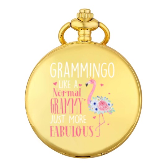 Discover Flamingo Grammingo like a normal Grammy Gifts Pocket Watches