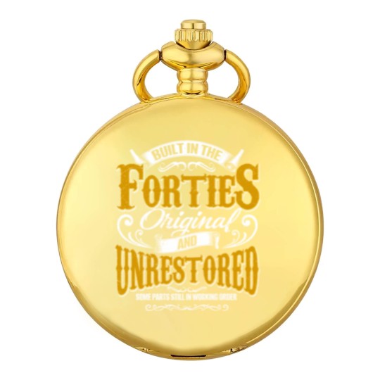 Discover Built In The 40s Forties Vintage Classic Funny 80t Pocket Watches