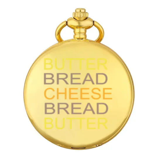 Discover Butter Bread Cheese Pocket Watches