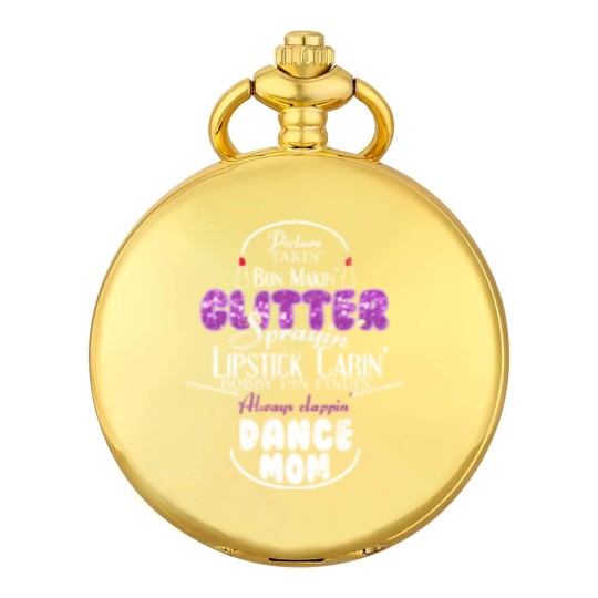 Discover Glitter Sprayin Dance Mom Pocket Watches