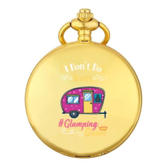 Discover Glamping Queen Camping Grandma Pocket Watches