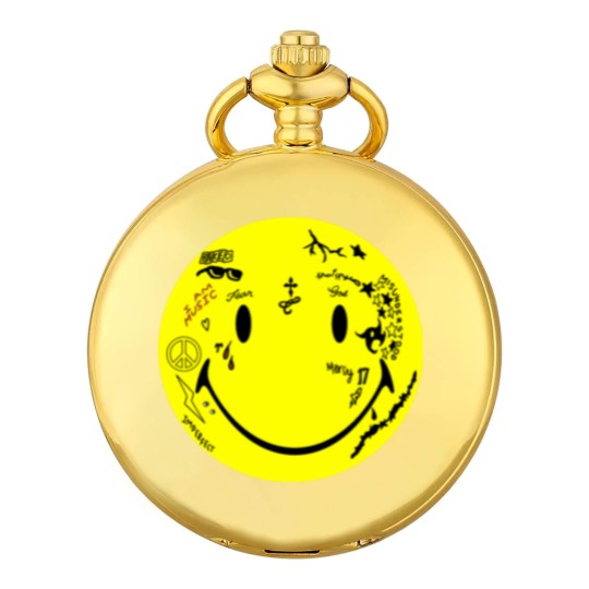 Discover Lil Wayne Tattoo Smiley Pocket Watches