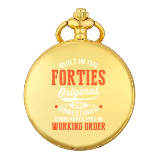 Discover Built In The Forties Original And Unrestored Funny Pocket Watches
