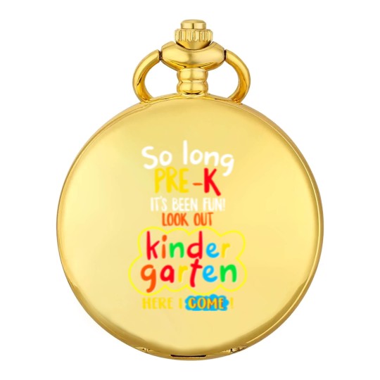 Discover Kindergarten Graduation Pocket Watches So Long Pre-K Kindergarten Here I Come Graduation Kids