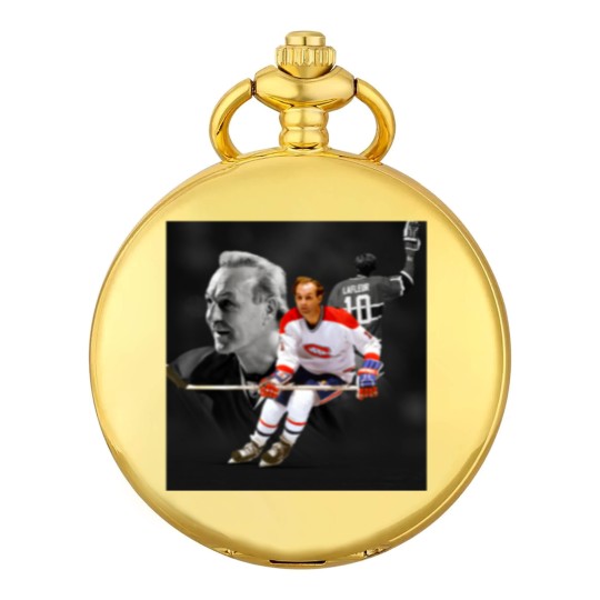 Discover Guy Lafleur 10 Canadian Hockey Legend Classic Pocket Watches