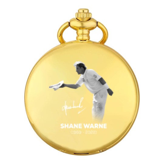 Discover RIP Shane Warne Signature Pocket Watches, Memories Shane Warne  1969-2022 Pocket Watches