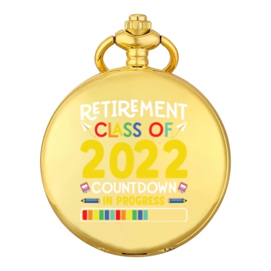Discover Retirement Class Of 2022 Countdown In Progress Pocket Watches