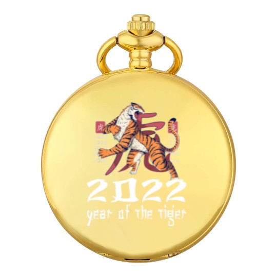 Discover Funny Happy Chinese New Year 2022 Year Of The Tiger 2022 Pocket Watches