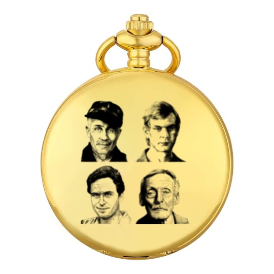 Discover American Serial Killer - Ted Bundy - Pocket Watches