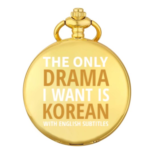 Discover I Watch Kdrama Pocket Watches