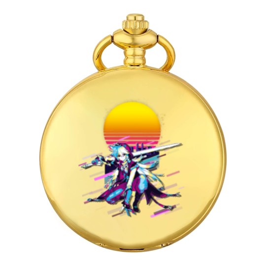 Discover Razor Genshin Impact 80s Retro Online Game Pocket Watches