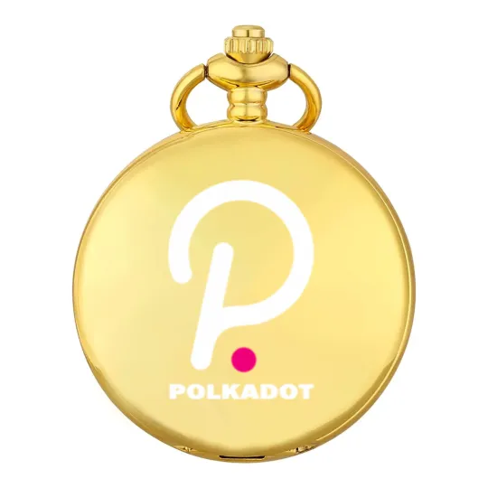 Discover Polka Dot Pocket Watches Polkadot Logo Crypto Cryptocurrency