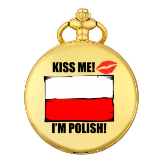 Discover Kiss Me I'm Polish Pocket Watches